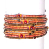 Zulugrass 3 strand set in Orange