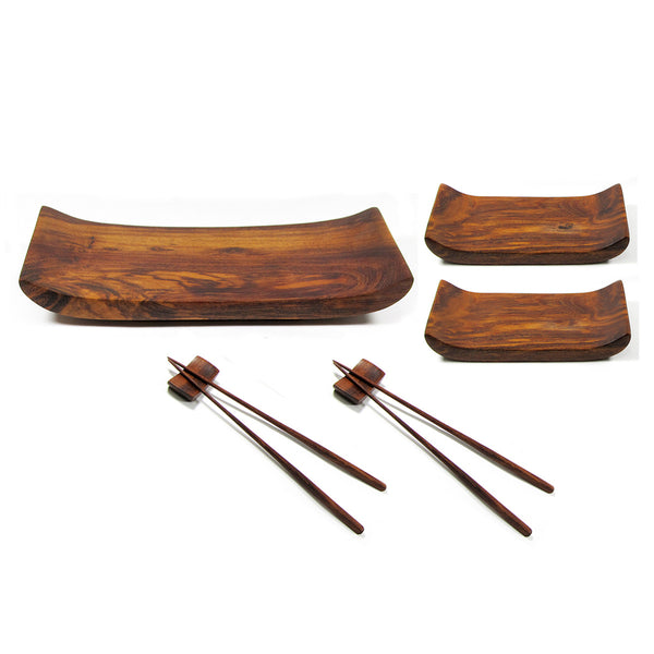 Sushi Platter and Chop Sticks